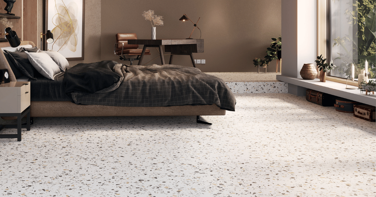 carrelage intérieur terrazzo- la maison de Martin