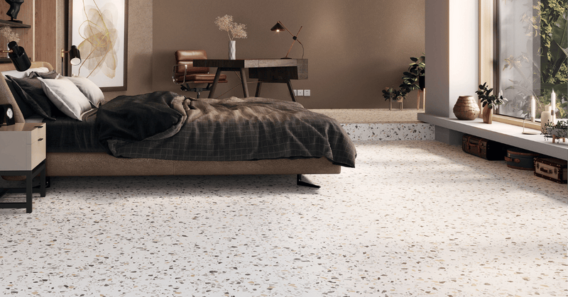 carrelage intérieur terrazzo- la maison de Martin