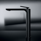 COVER MITIGEUR LAVABO AVEC VIDAGE PUSH OPEN NOIR 