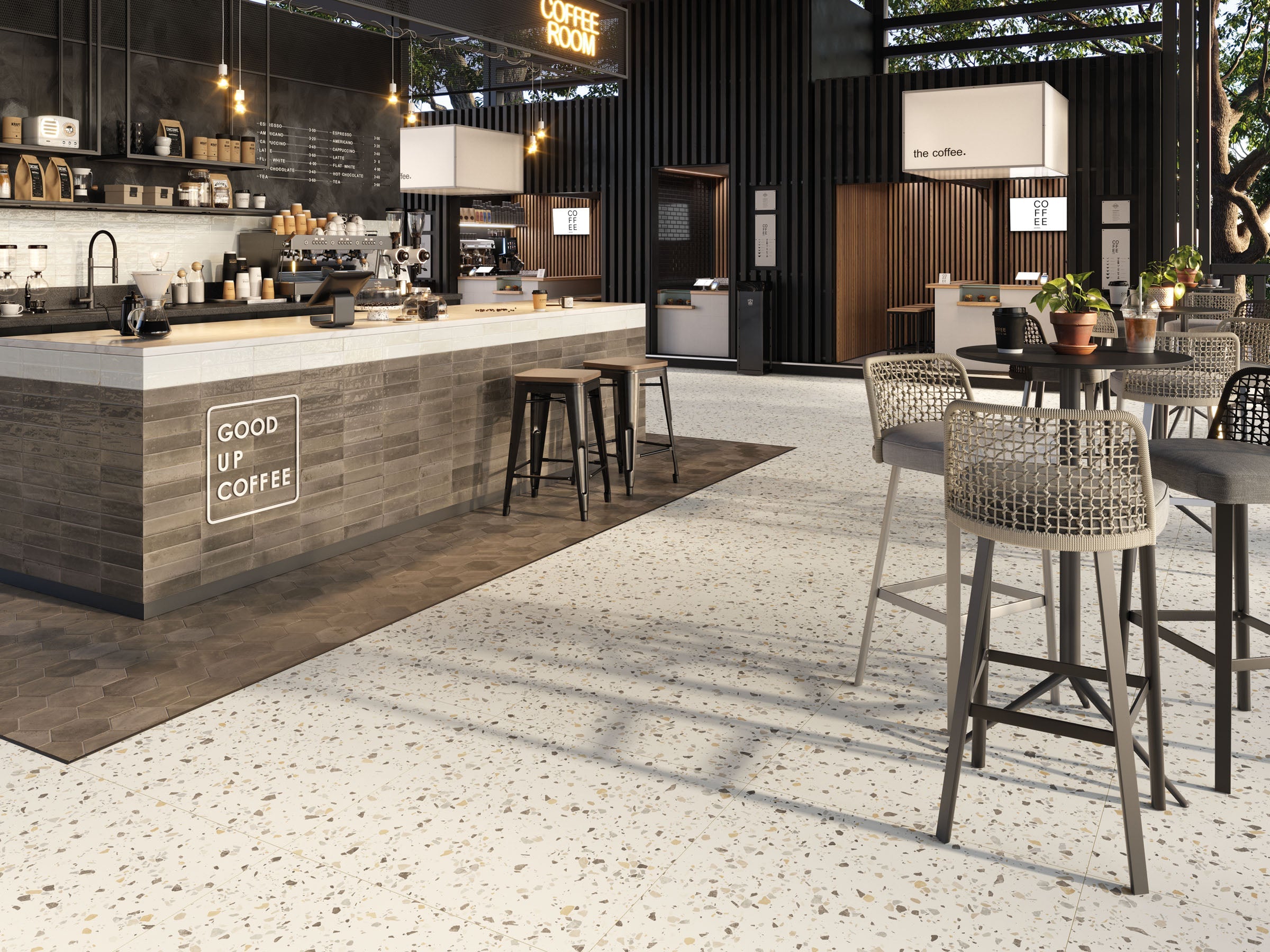 6X25 LOFTERRA - blanc latte rectangulaire - la maison de Martin