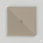 RECEVEUR DE DOUCHE  HARMONIA  100x100  (5 COULEURS ET DECOUPABLE)