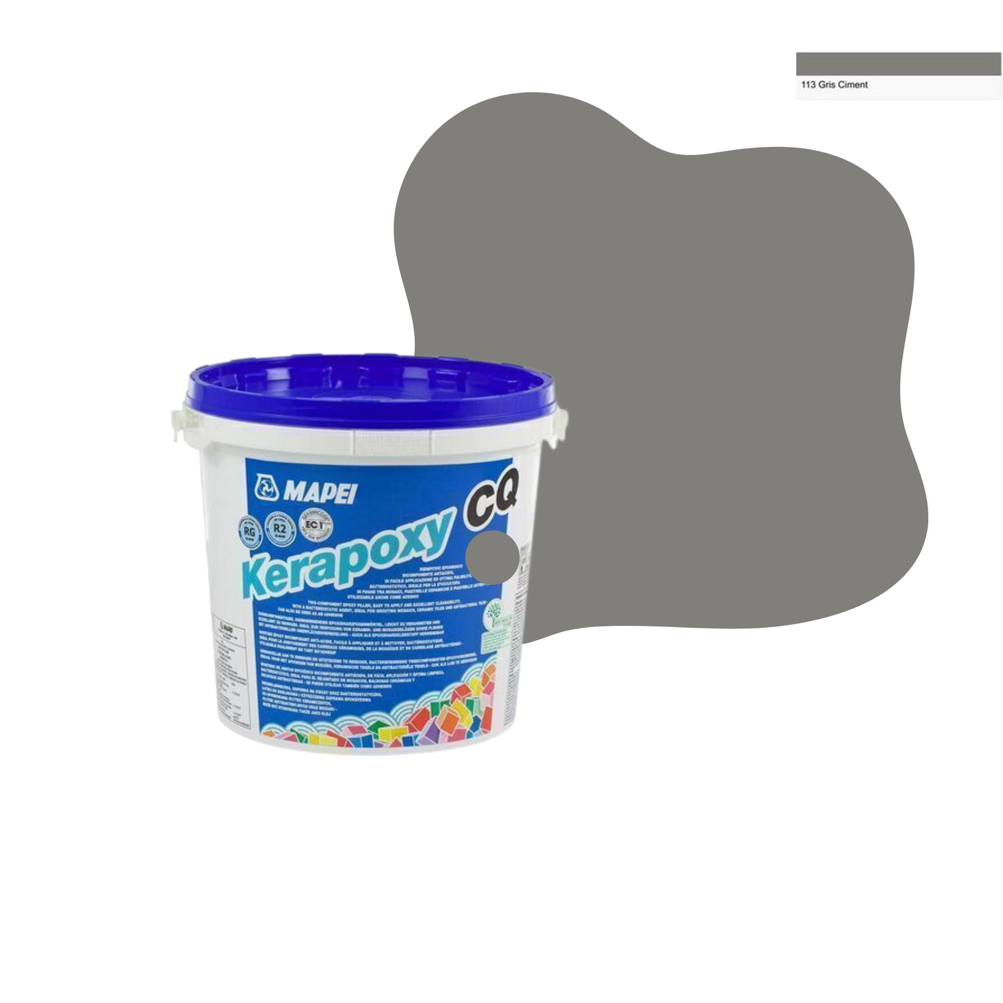 KERAPOXY CQ 100 BLANC KIT 10 KG
