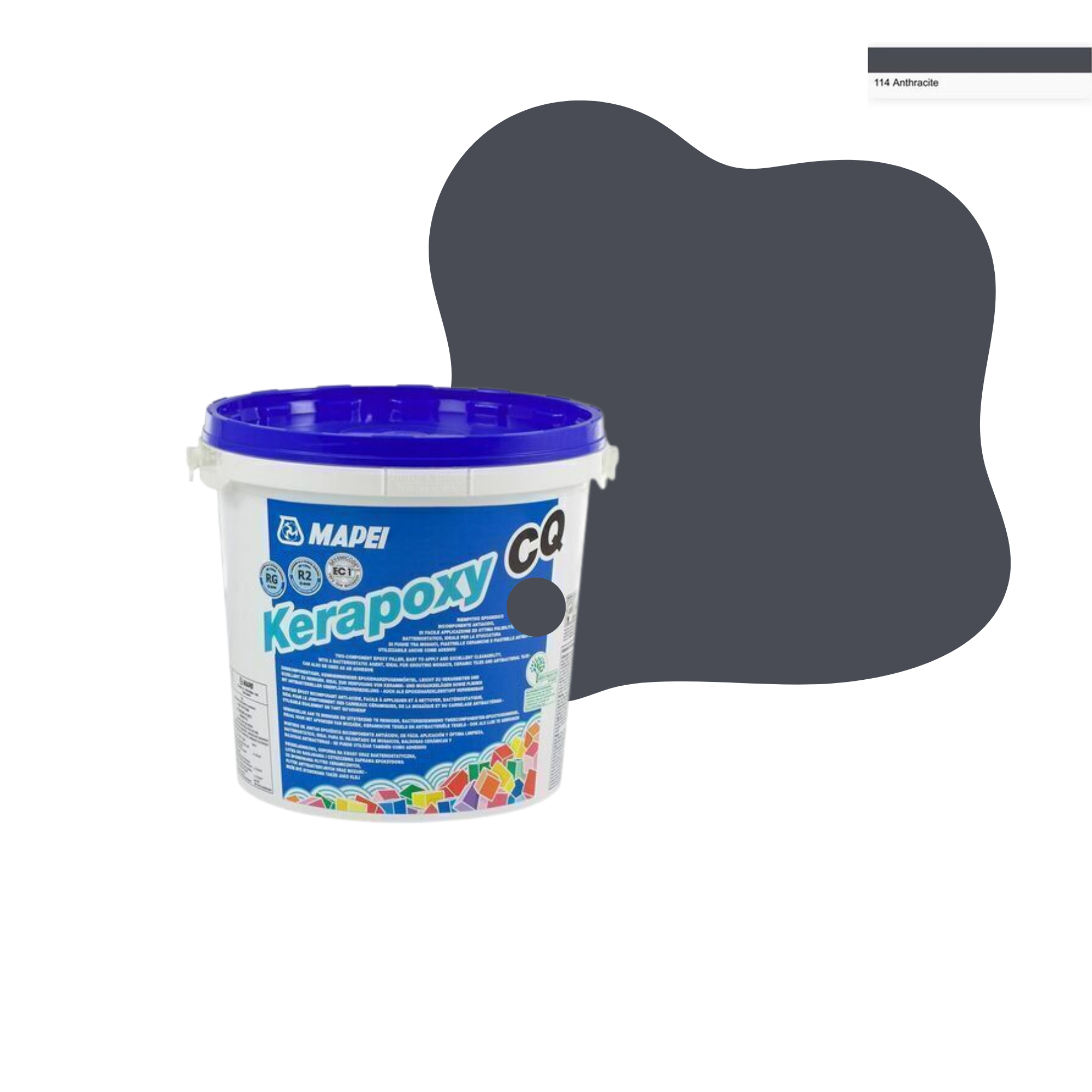 KERAPOXY CQ 100 BLANC KIT 10 KG