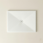 RECEVEUR DE DOUCHE  HARMONIA  120x90  (5 COULEURS ET DECOUPABLE)