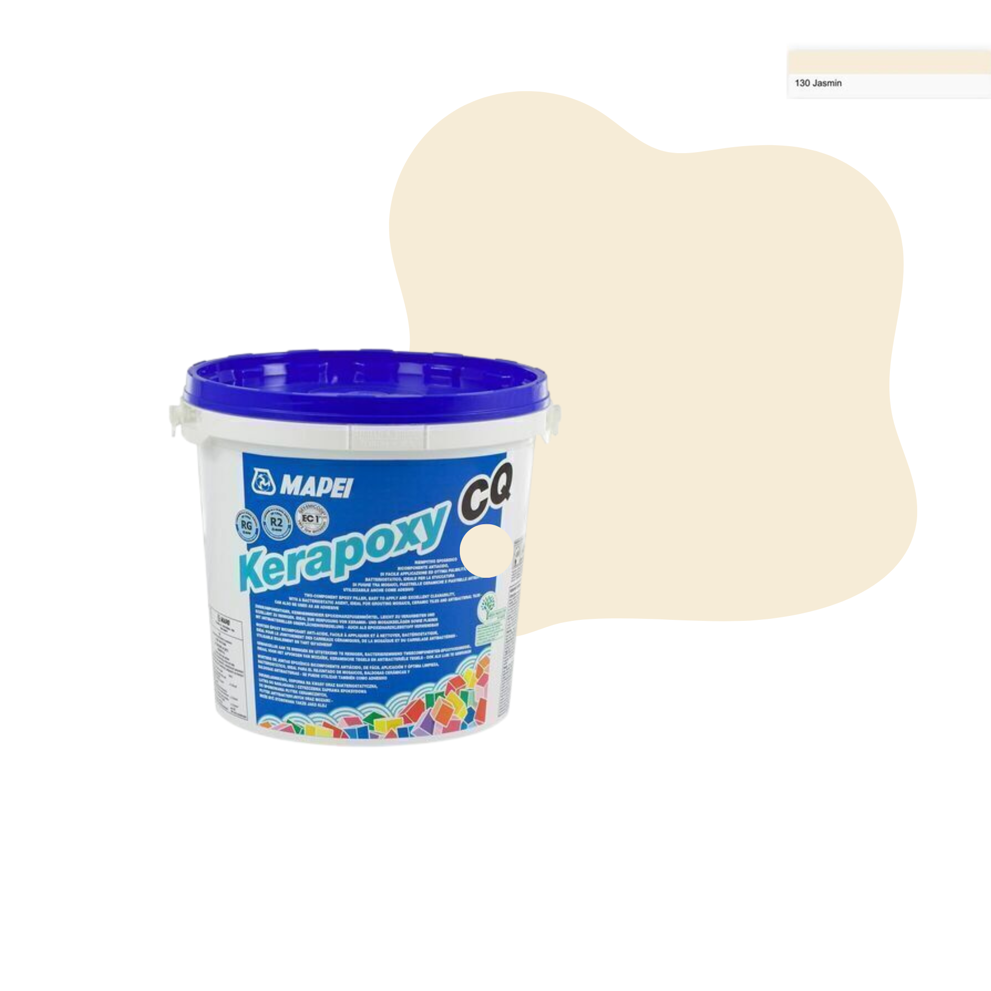 KERAPOXY CQ 100 BLANC KIT 10 KG