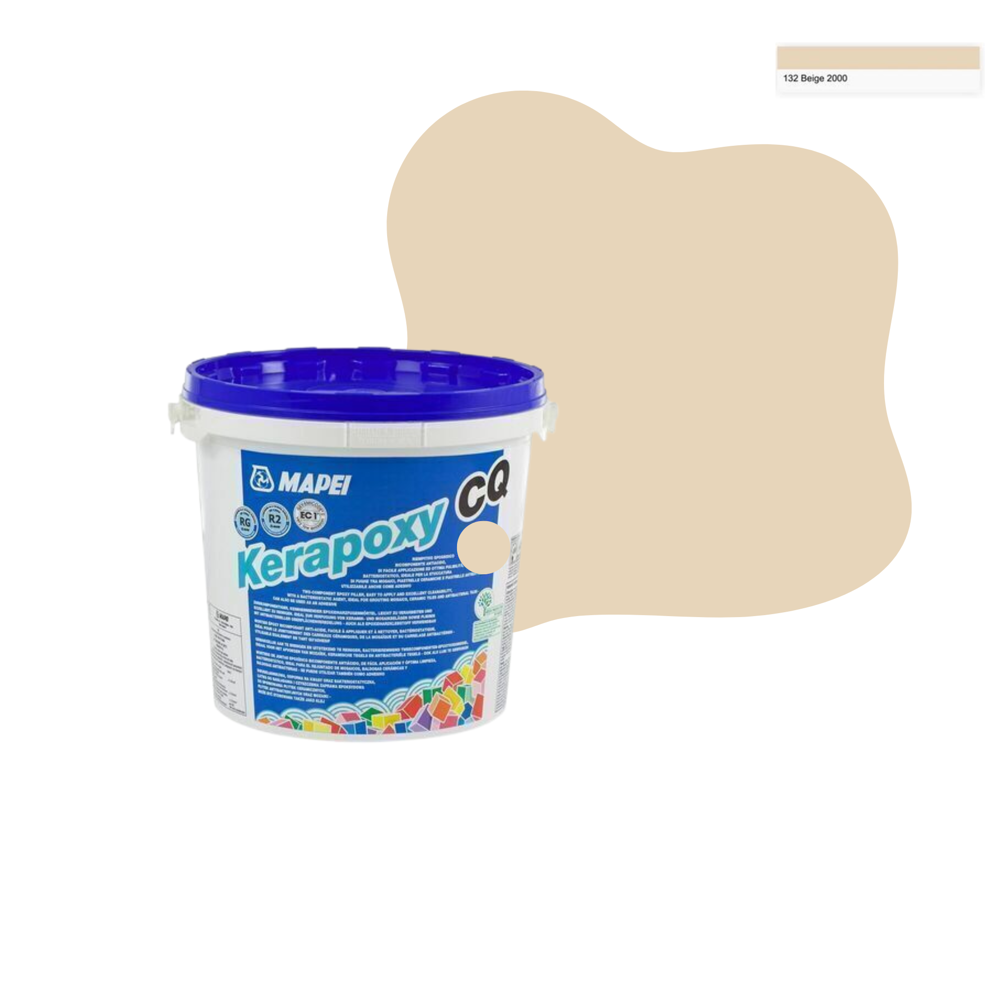 KERAPOXY CQ 100 BLANC KIT 10 KG