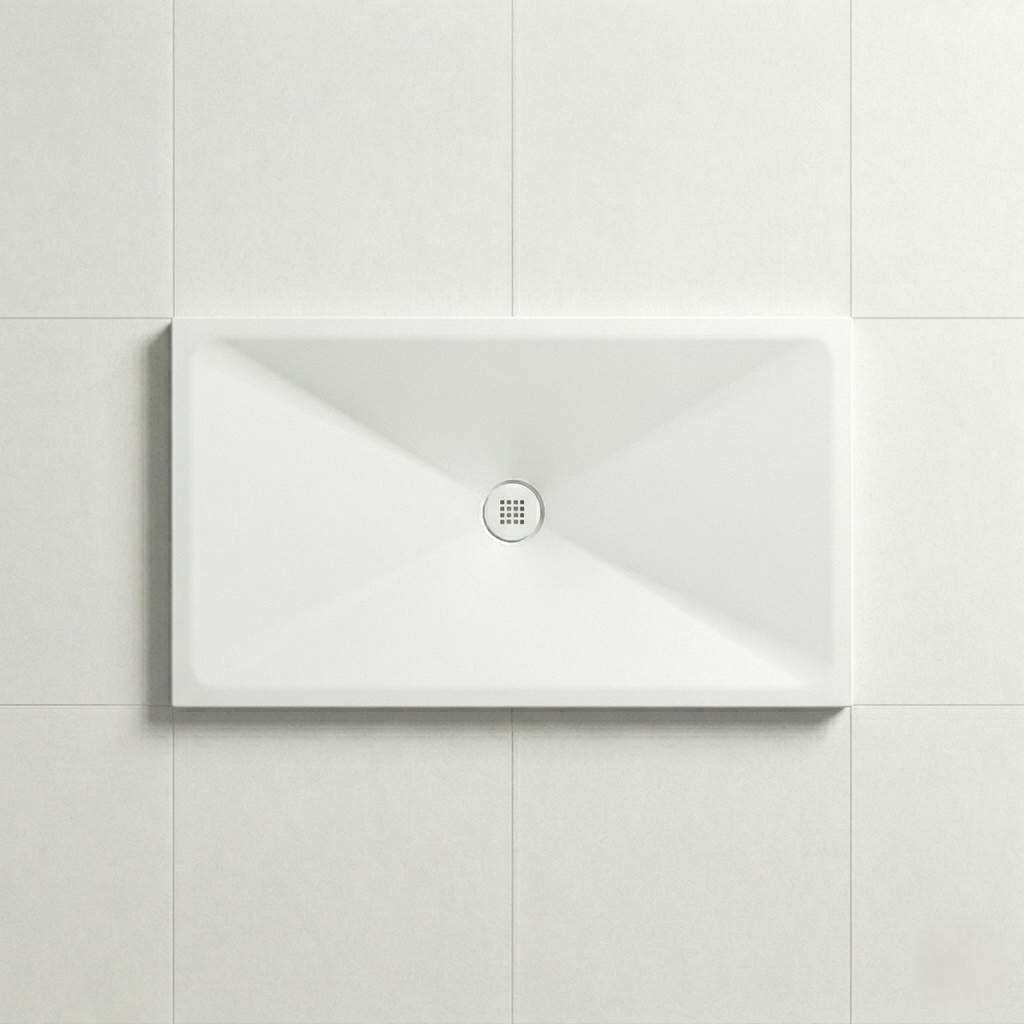 RECEVEUR DE DOUCHE  HARMONIA  140x80  (5 COULEURS ET DECOUPABLE)