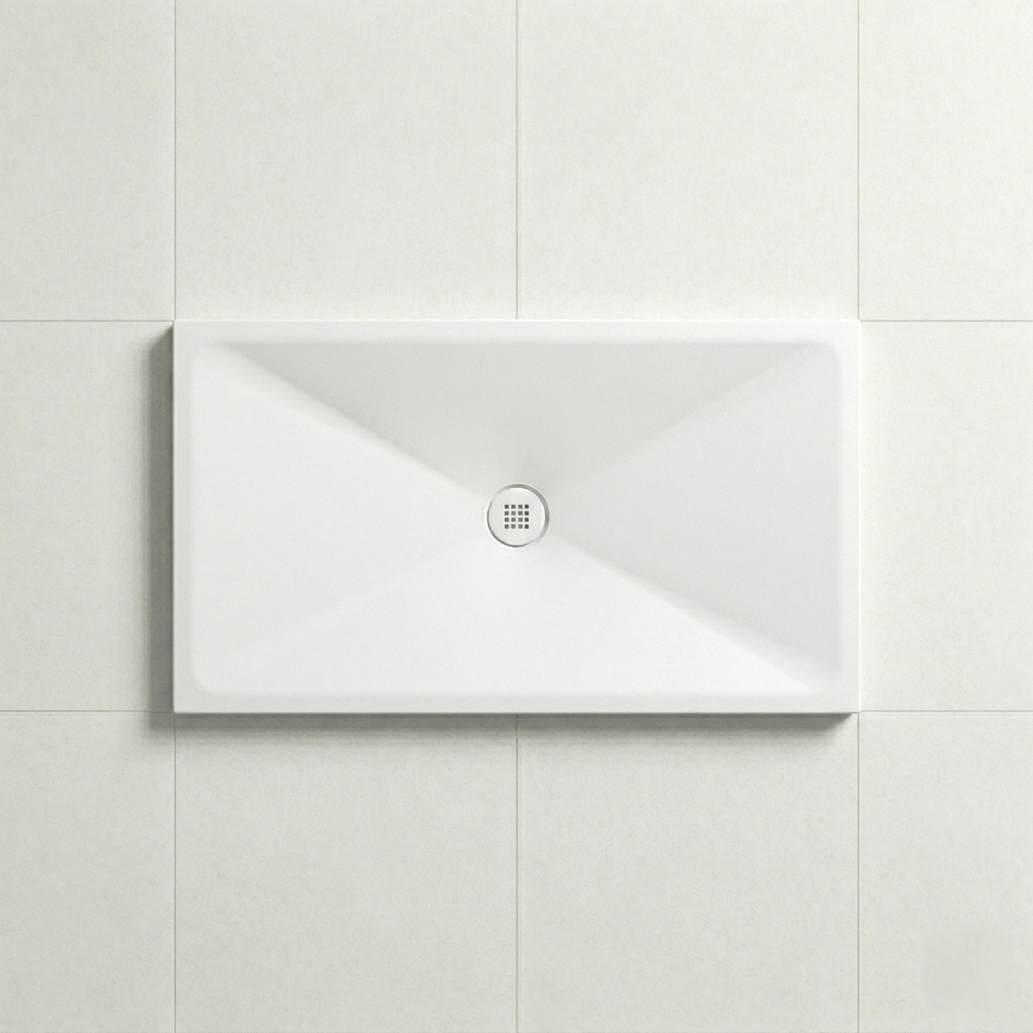 RECEVEUR DE DOUCHE  HARMONIA  140x80  (5 COULEURS ET DECOUPABLE)