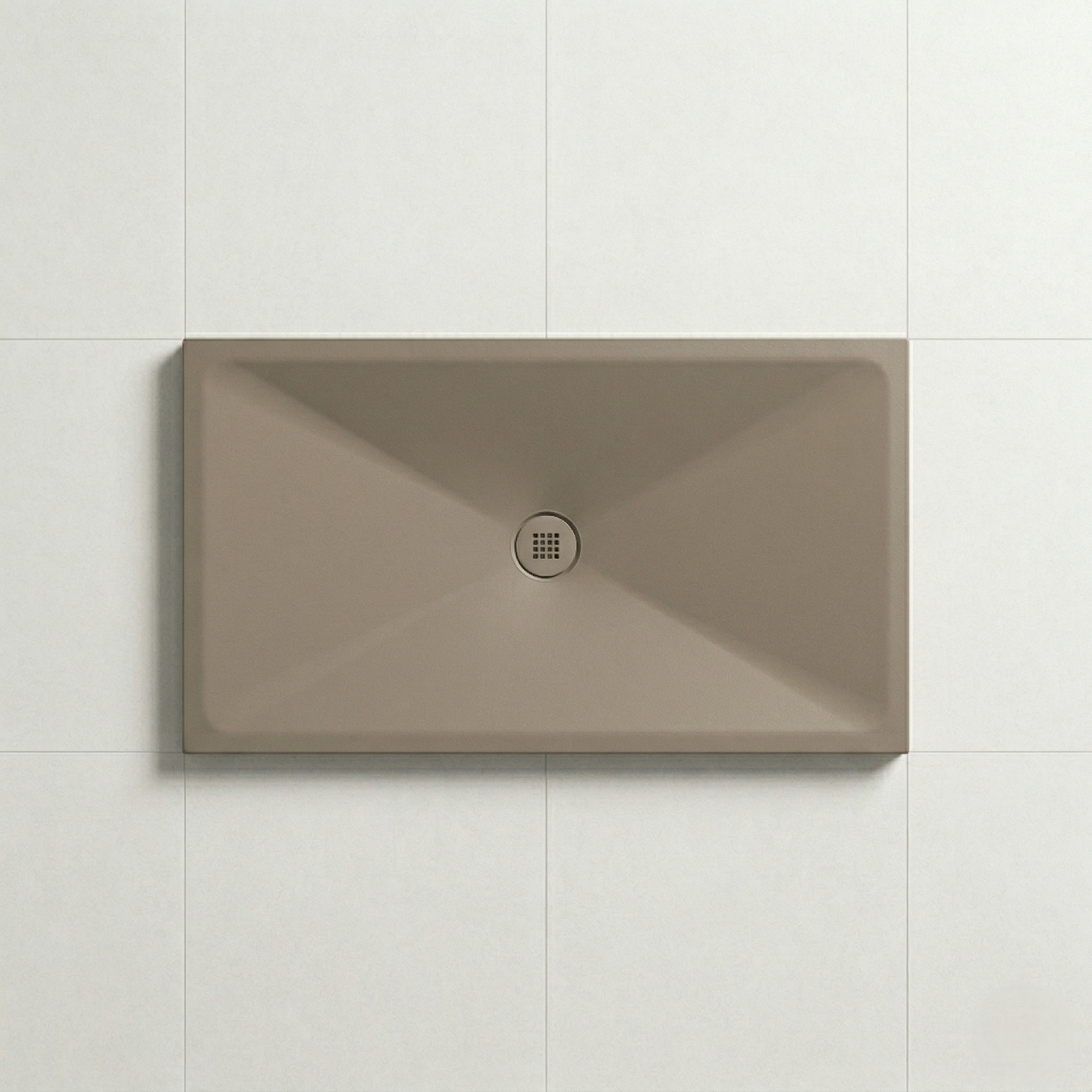 RECEVEUR DE DOUCHE  HARMONIA  140x80  (5 COULEURS ET DECOUPABLE)