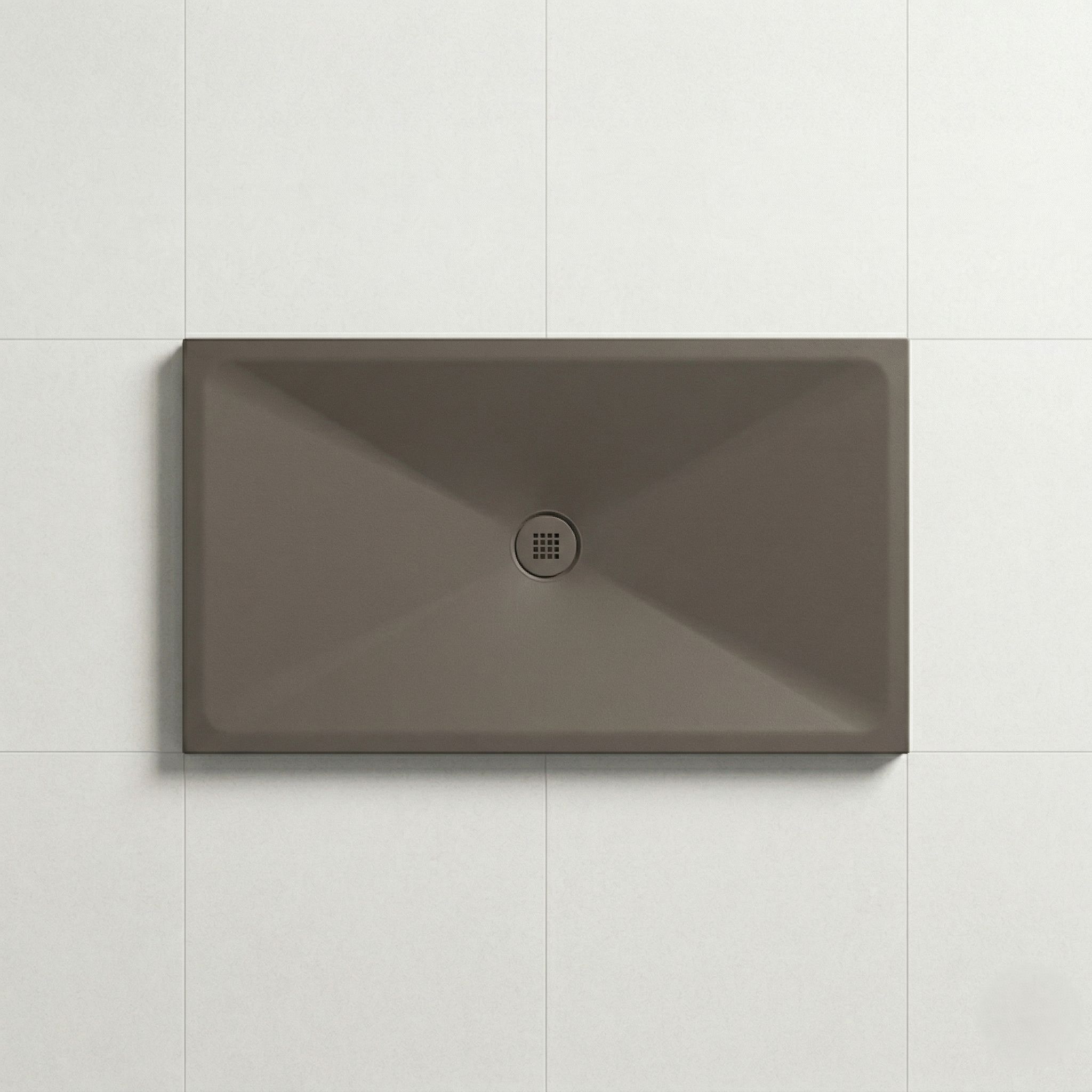 RECEVEUR DE DOUCHE  HARMONIA  140x80  (5 COULEURS ET DECOUPABLE)
