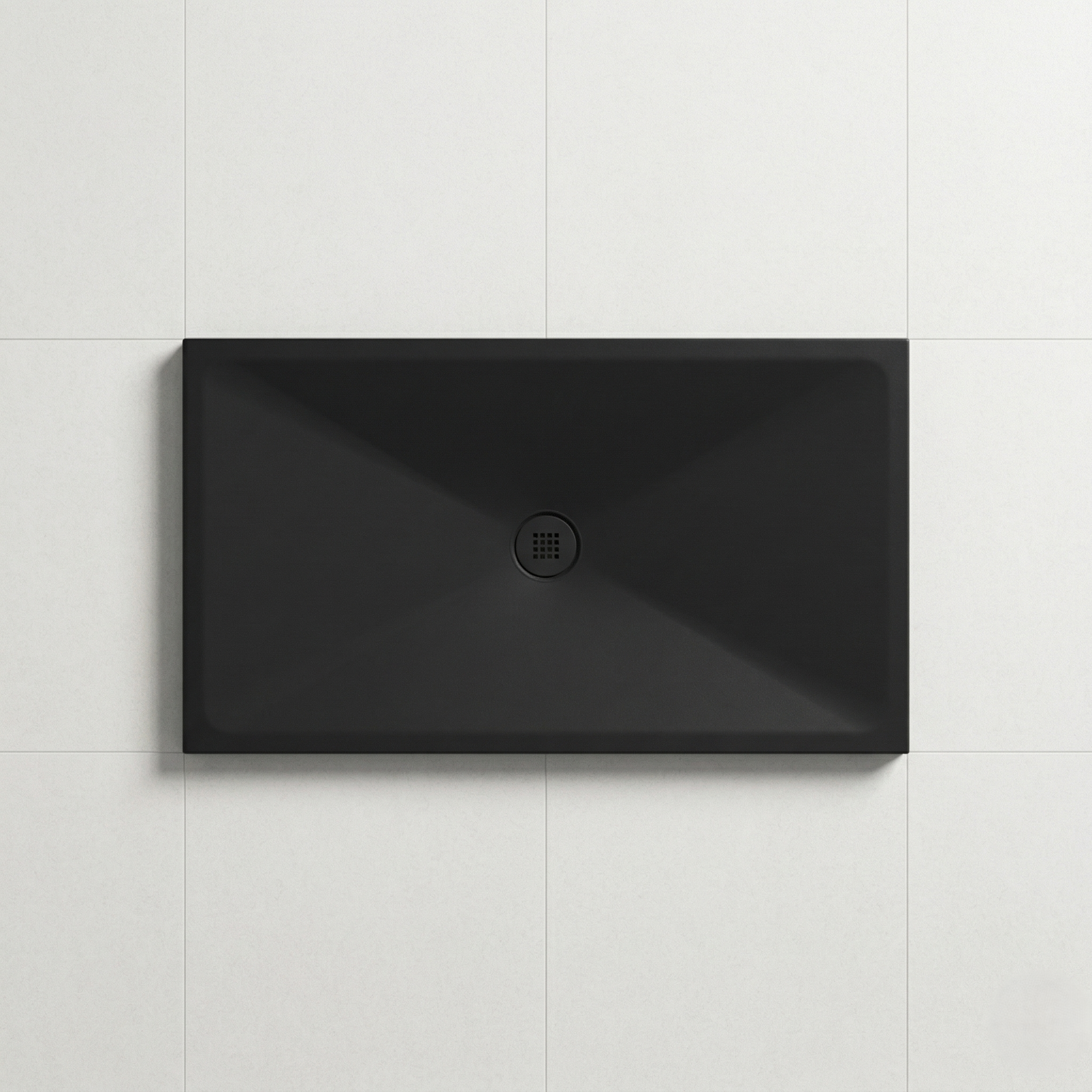 RECEVEUR DE DOUCHE  HARMONIA  140x80  (5 COULEURS ET DECOUPABLE)