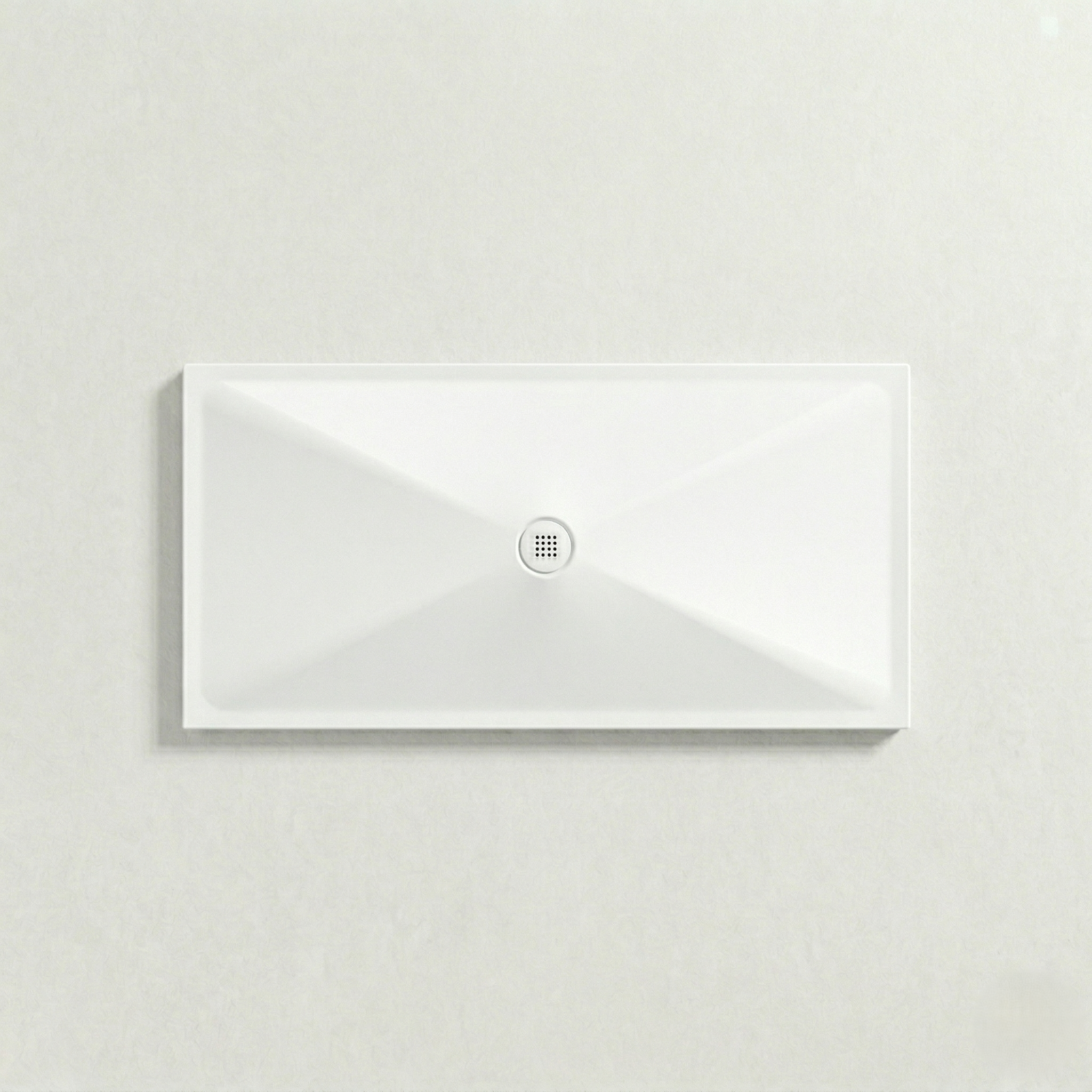 RECEVEUR DE DOUCHE  HARMONIA  160x80  (5 COULEURS ET DECOUPABLE)