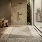 RECEVEUR DE DOUCHE HARMONIA 170x80  VERT MAT - La maison de Martin