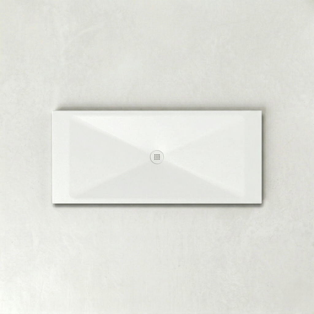 RECEVEUR DE DOUCHE  HARMONIA  180x80  (5 COULEURS ET DECOUPABLE)