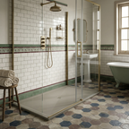 RECEVEUR DE DOUCHE HARMONIA 180x90  VERT MAT - La maison de Martin