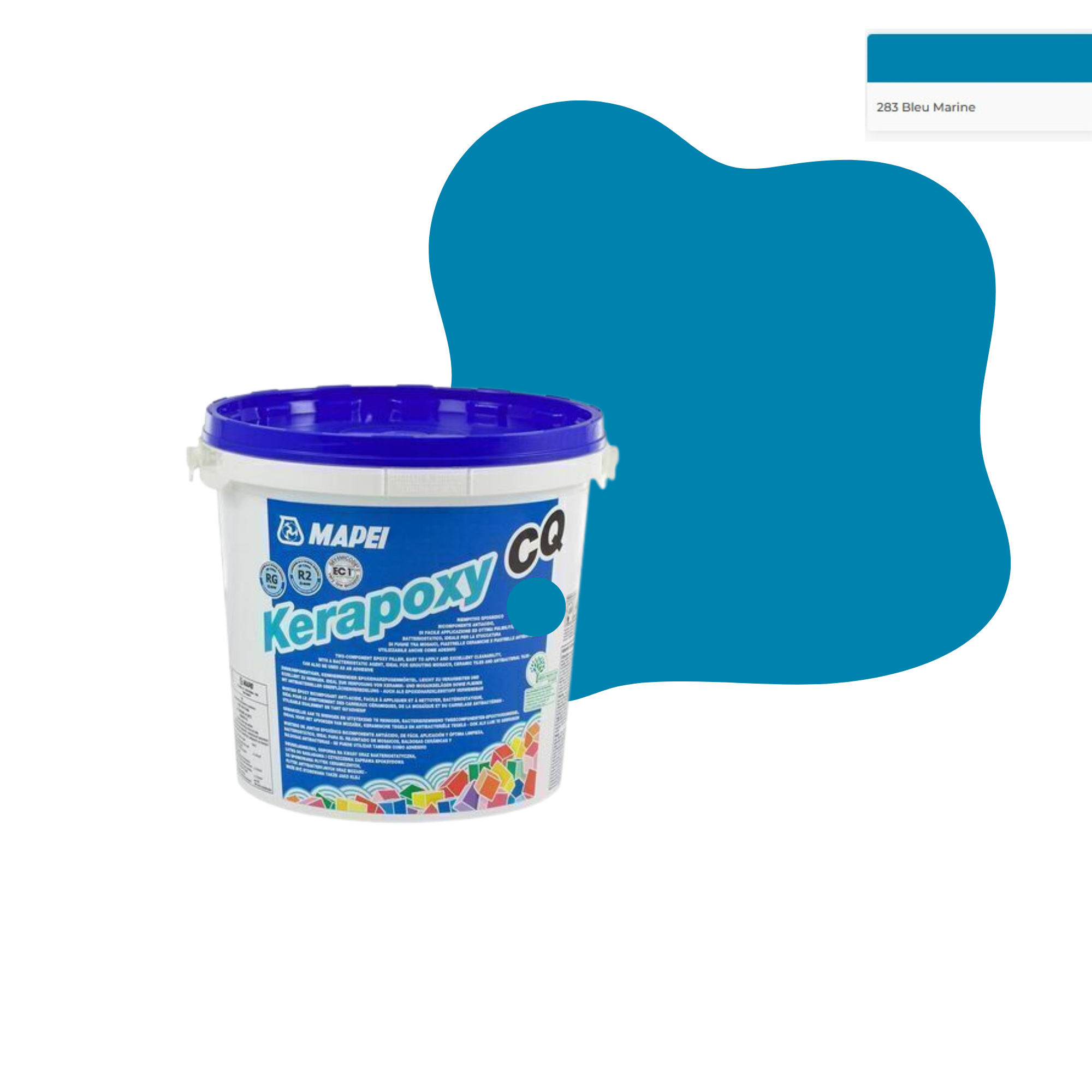 KERAPOXY CQ 100 BLANC KIT 10 KG