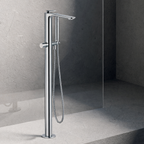 COVER MITIGEUR LAVABO MI-HAUT AVEC VIDAGE PUSH OPEN CHROME