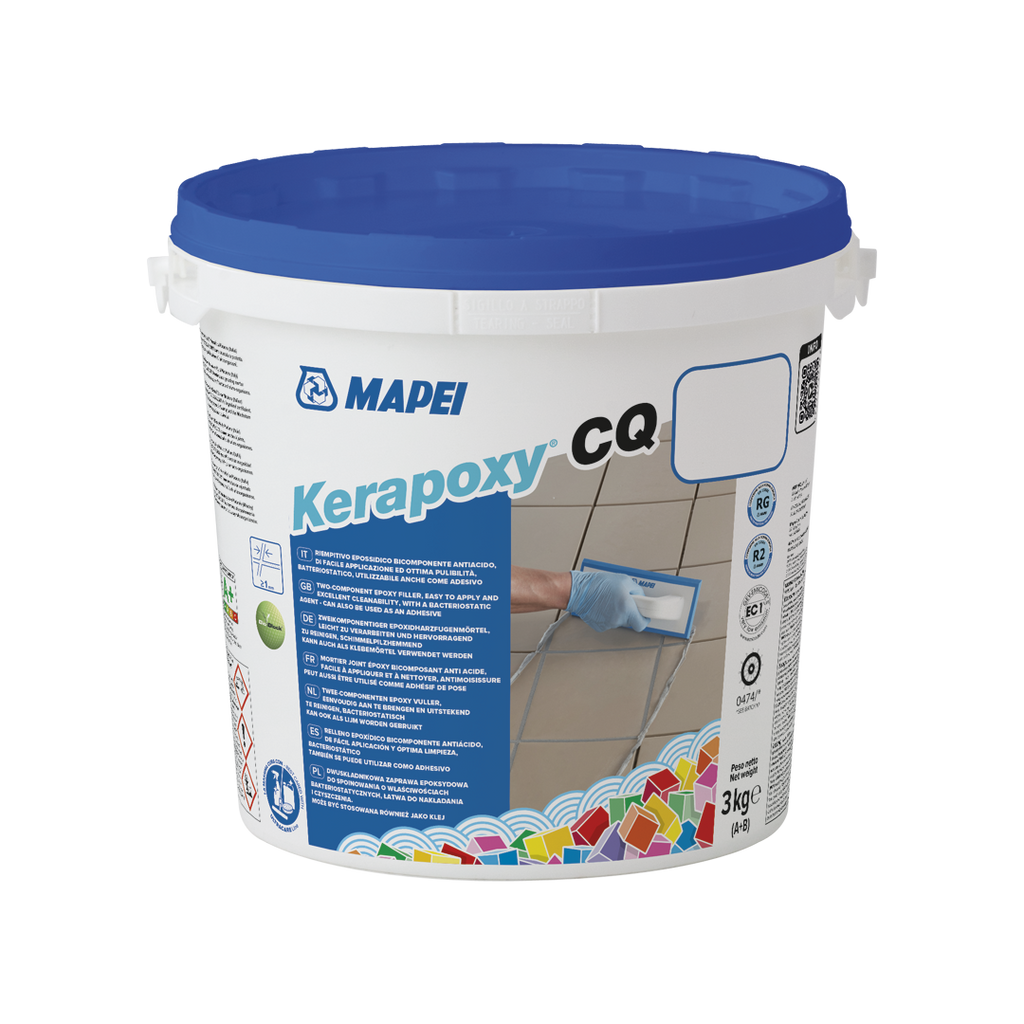 KERAPOXY CQ 100 BLANC KIT 3 KG - Mapei