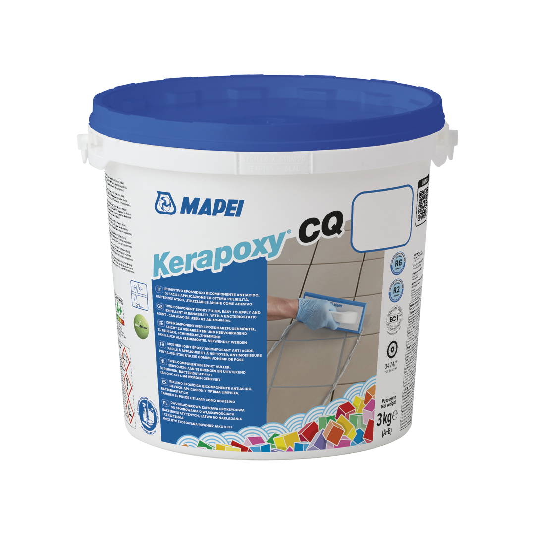 KERAPOXY CQ 100 BLANC KIT 3 KG - Mapei