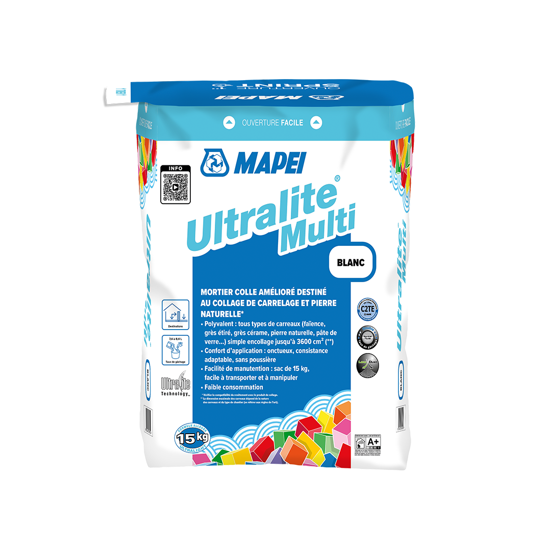 ULTRALITE MULTI GRIS SAC 15 KG - Mapei