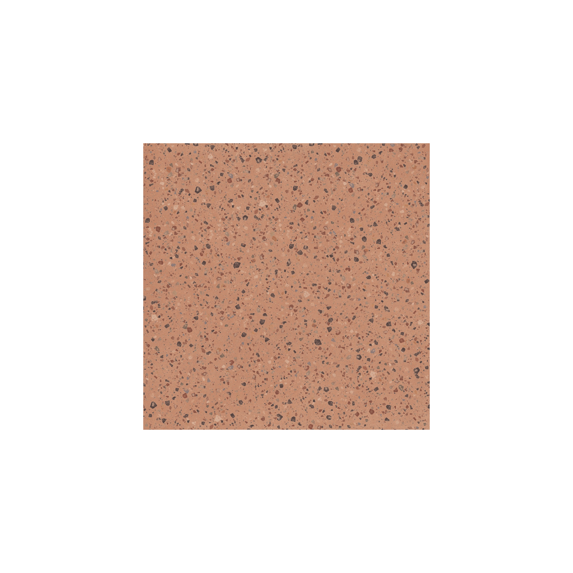 30X30 collection terrazzo ocre rouge rectifie