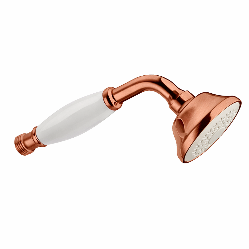 HERITAGE DOUCHETTE RETRO OR ROSE BROSSE PVD