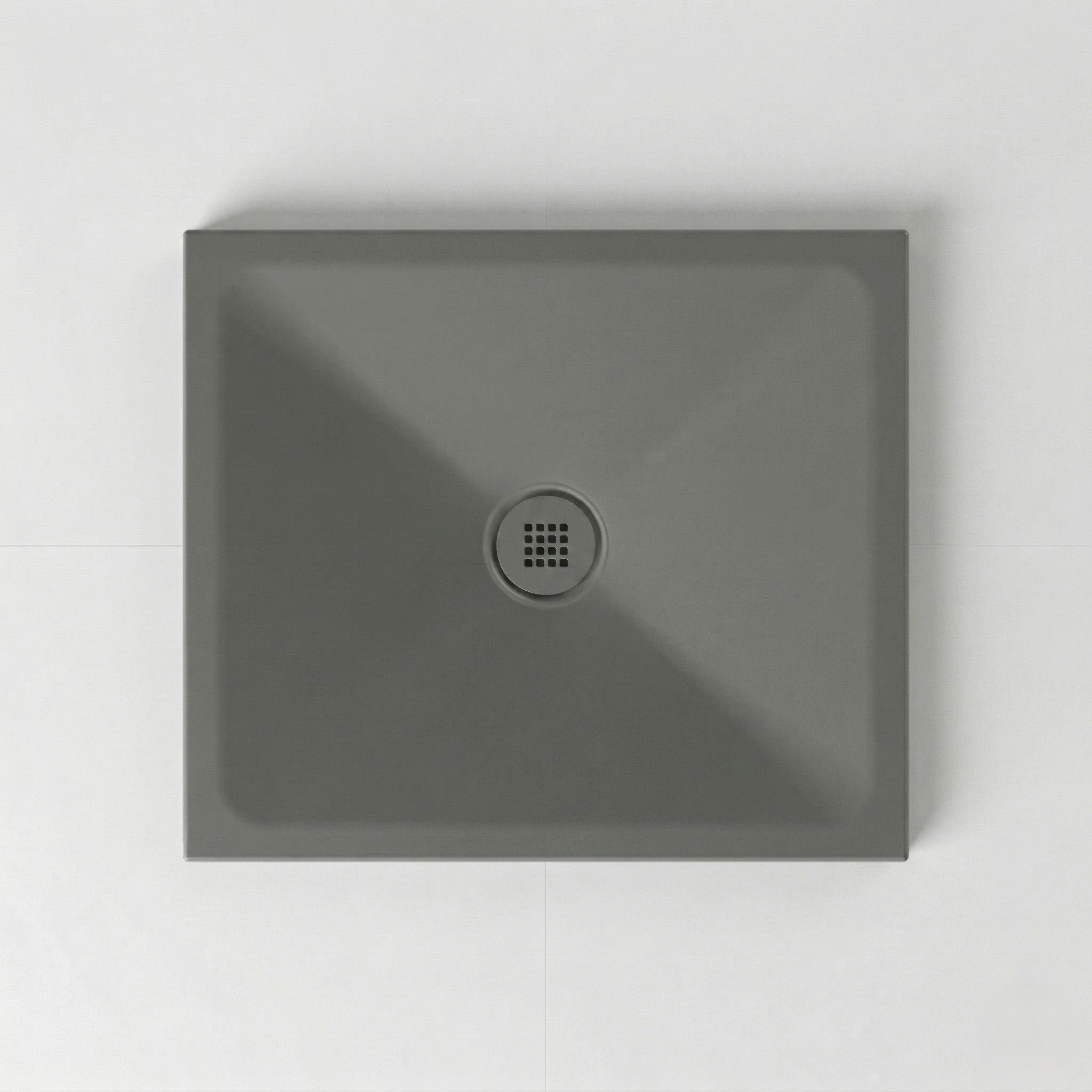 RECEVEUR DE DOUCHE  HARMONIA  80x70  (5 COULEURS ET DECOUPABLE)
