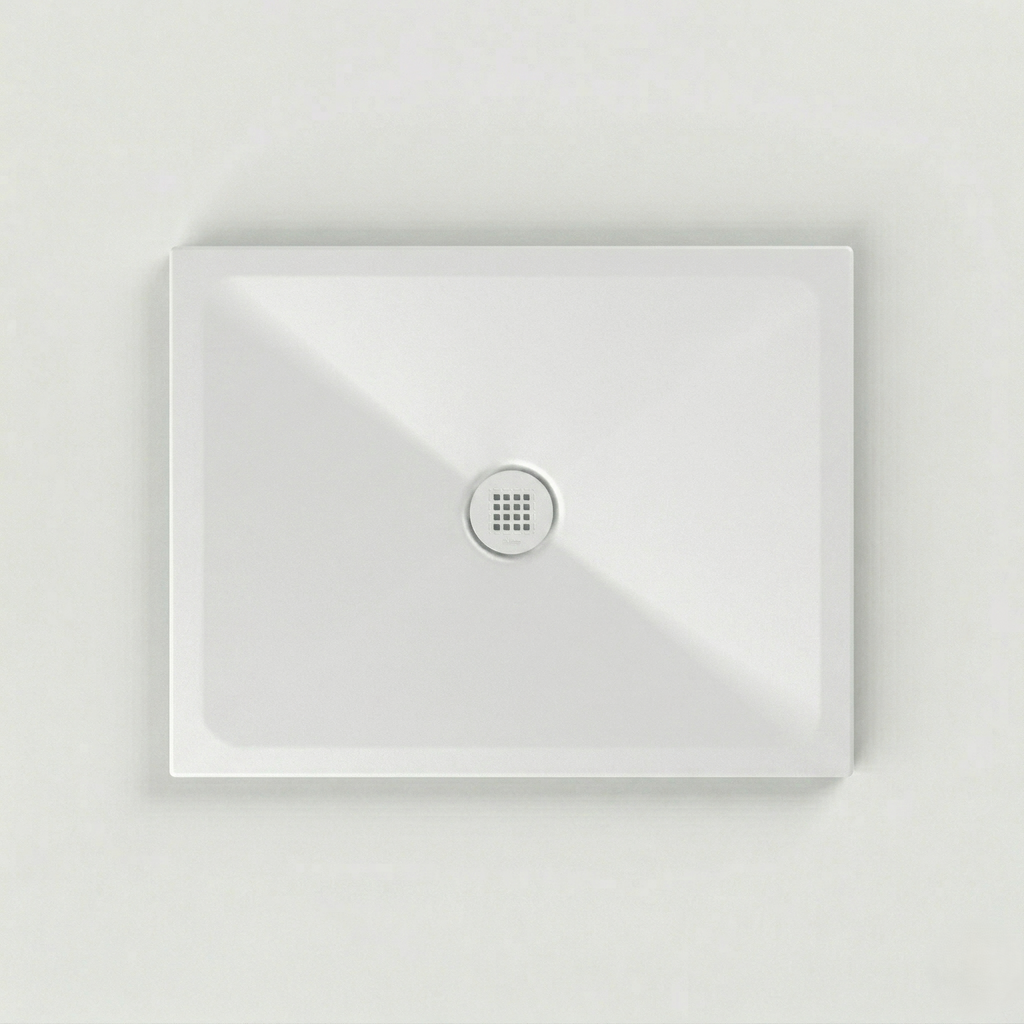 RECEVEUR DE DOUCHE  HARMONIA  90x70  (5 COULEURS ET DECOUPABLE)