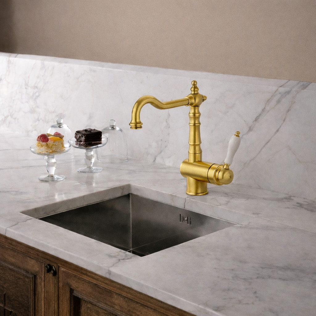 VITA EVIER VITA RETRO BEC ORIENTABLE VIEUX BRONZE MAT