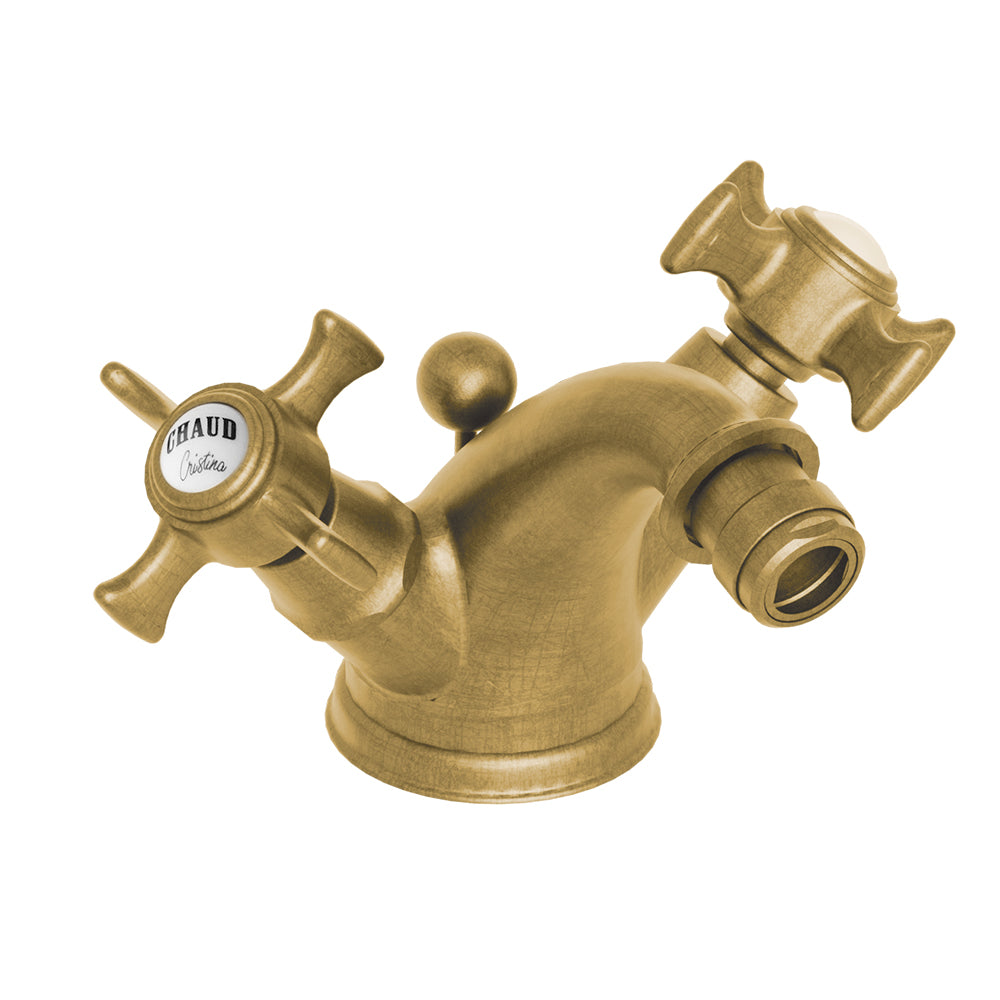 MELANGEUR BIDET HERITAGE VIEUX BRONZE