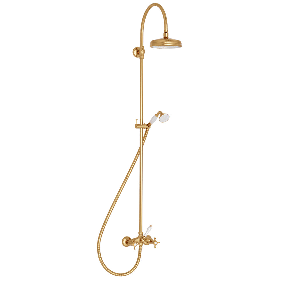 COLONNES DOUCHE HERITAGE DORE