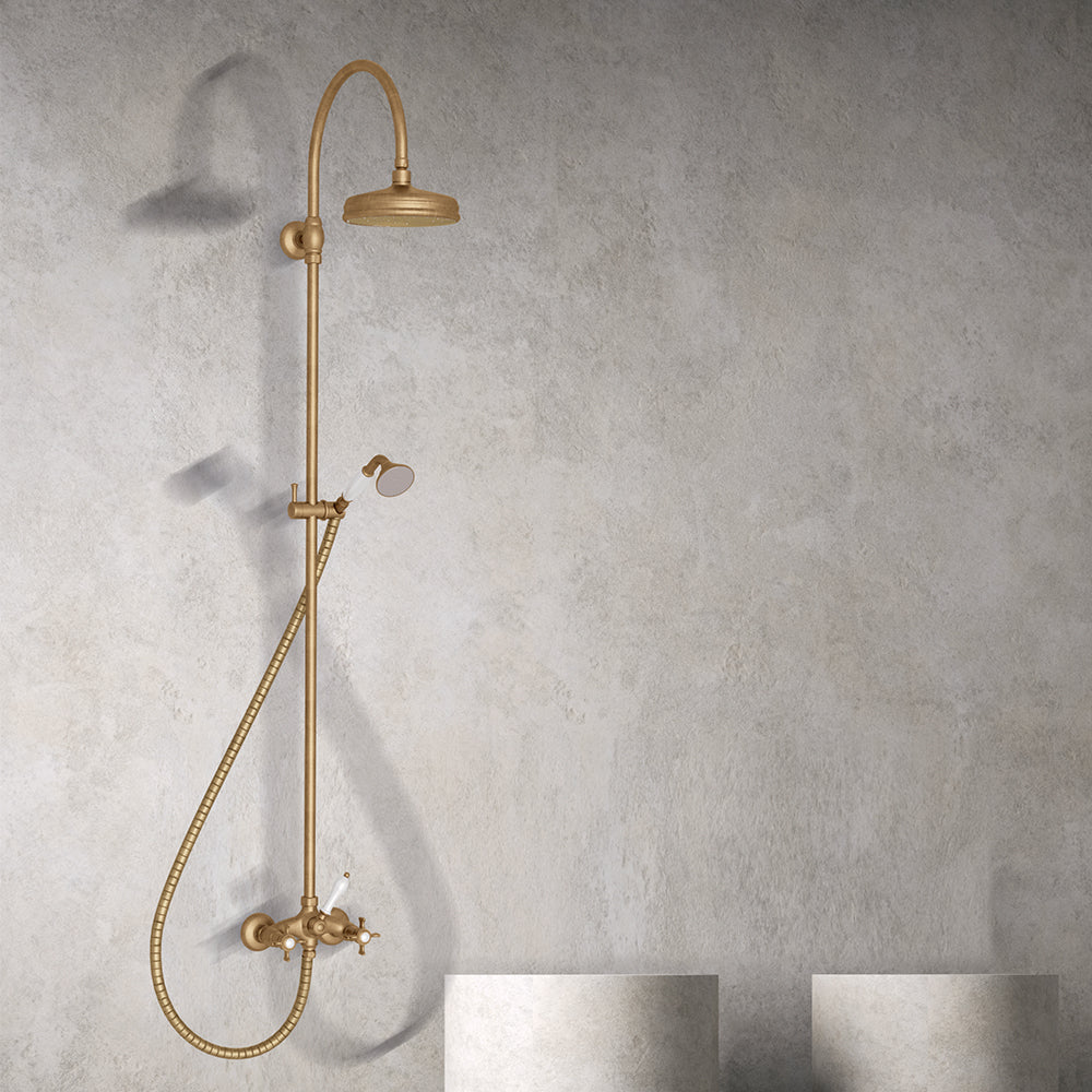 COLONNES DOUCHE HERITAGE VIEUX BRONZE