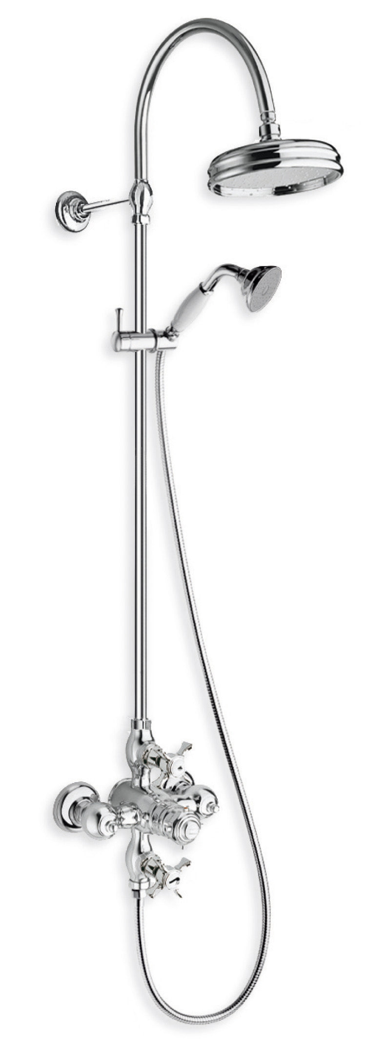 COLONNES DOUCHE HERITAGE CHROME