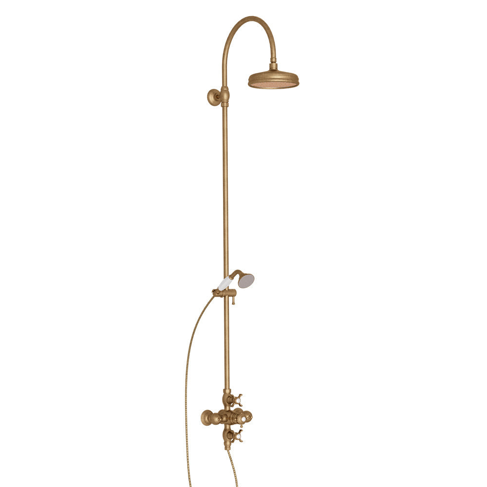 COLONNES DOUCHE HERITAGE VIEUX BRONZE