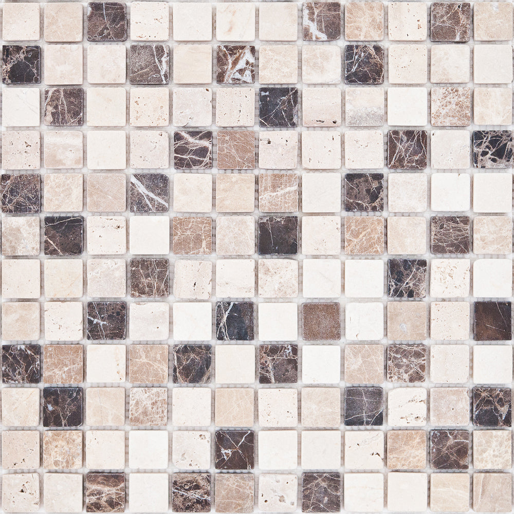 1,5x1,5 MOSAIQUE MARBRE Beige 2
