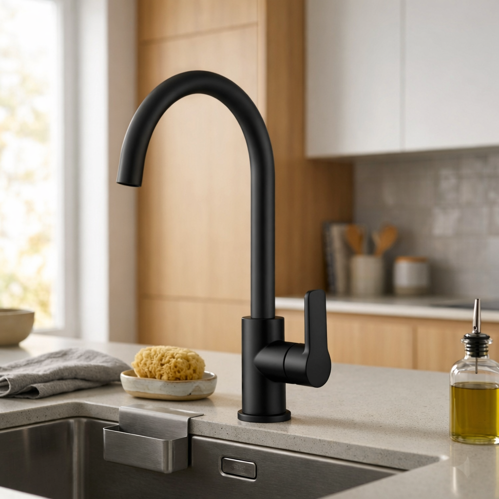 MITIGEUR CUISINE SELECT BEC HAUT NOIR