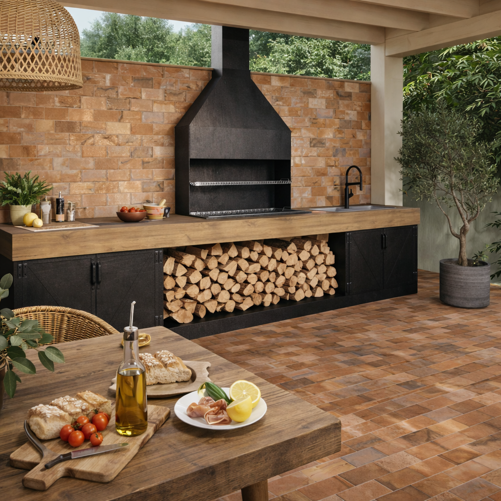 20X20 collection minorca terre cuite
