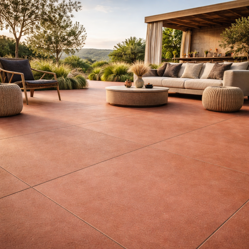 30X60 collection antiderapant argilia ocre rouge rectifie