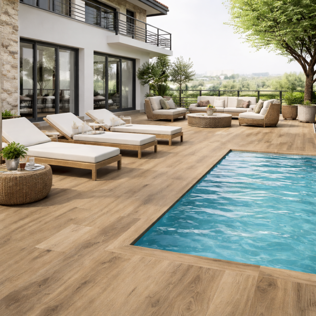 20X120 collection norden antiderapant miel mat rectifie