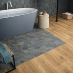 13,9X16 hexa attra bleu