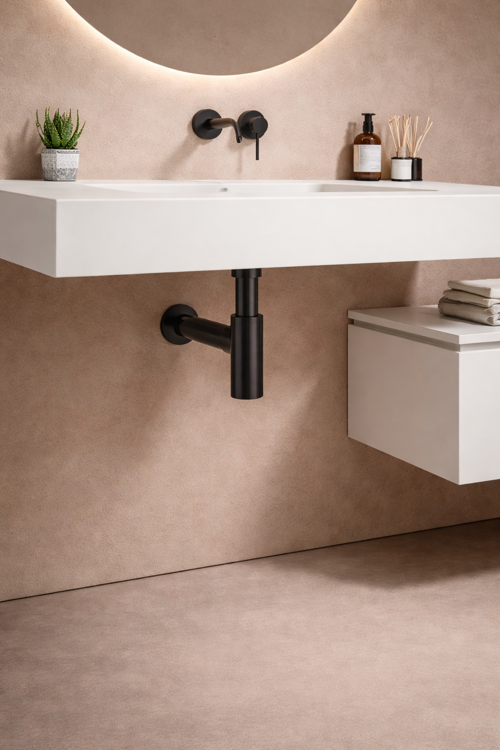 VIDAGE SIPHON DE LAVABO LAITON CHROME