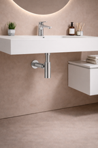 VIDAGE SIPHON DE LAVABO LAITON NOIR 