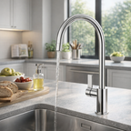 MITIGEUR CUISINE COOK COL DE CYGNE CHROME