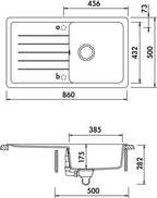 COLLECTION EVIER CRISTADUR TOLERA NOIR