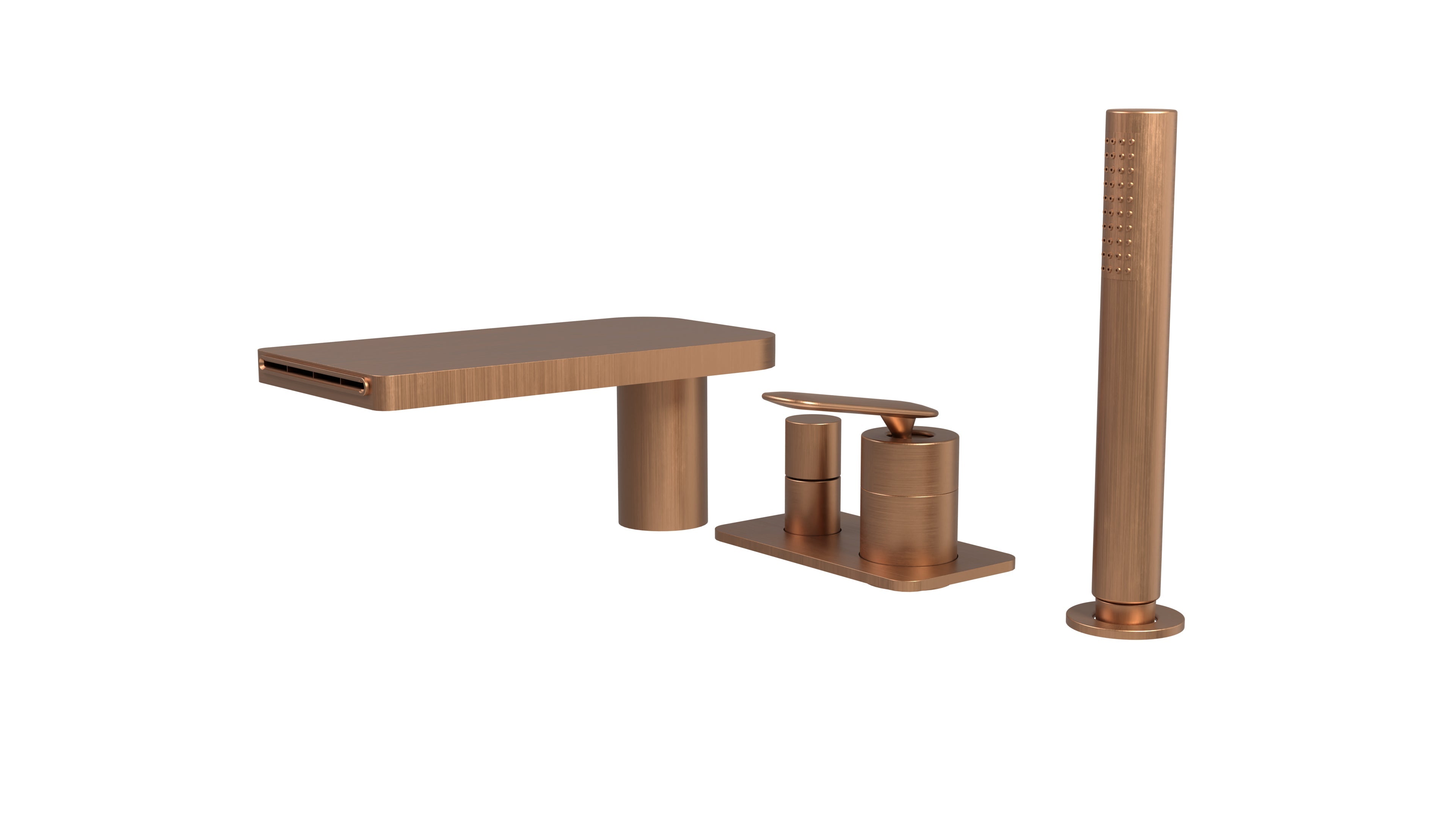 ROBINETTERIE COLLECTION COVER OR ROSE BROSSE