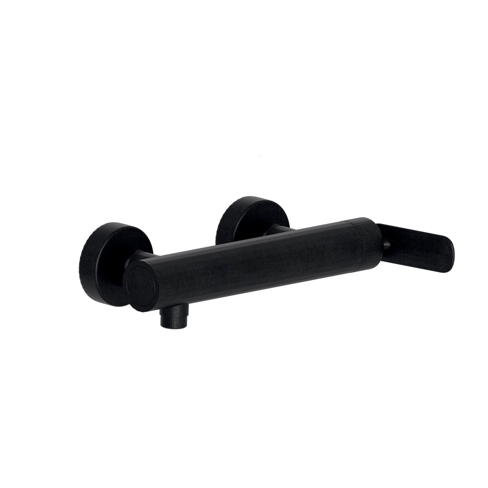 MITIGEUR DOUCHE COVER CHROME NOIR BROSSE