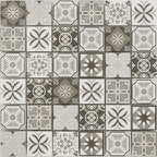 MOSAIQUE CARREAUX CIMENT VERRE