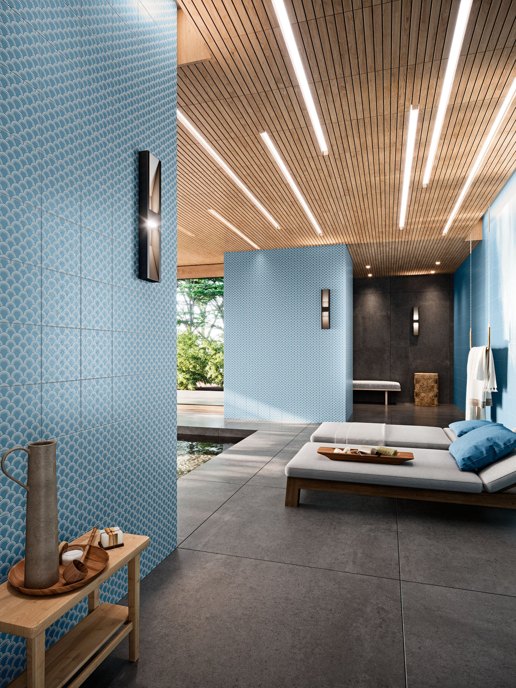 18,5X18,5 MAGUTO - bleu azur