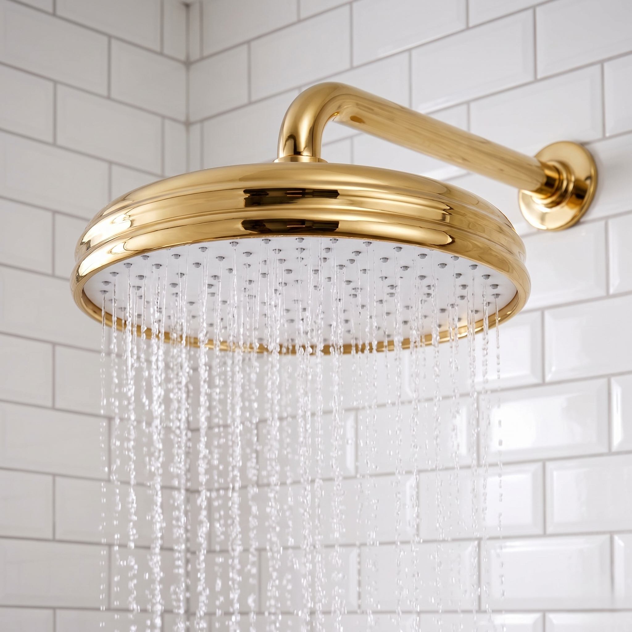 POMME DE DOUCHE HERITAGE DORE