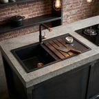 EGOUTTOIR DEPLIANT INOX CUIVRE BROSSE